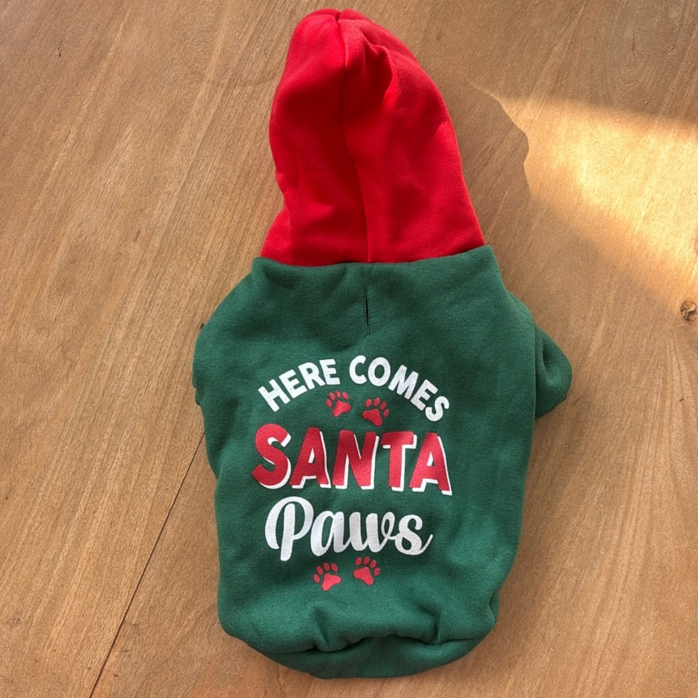 Dog Santa sweater
